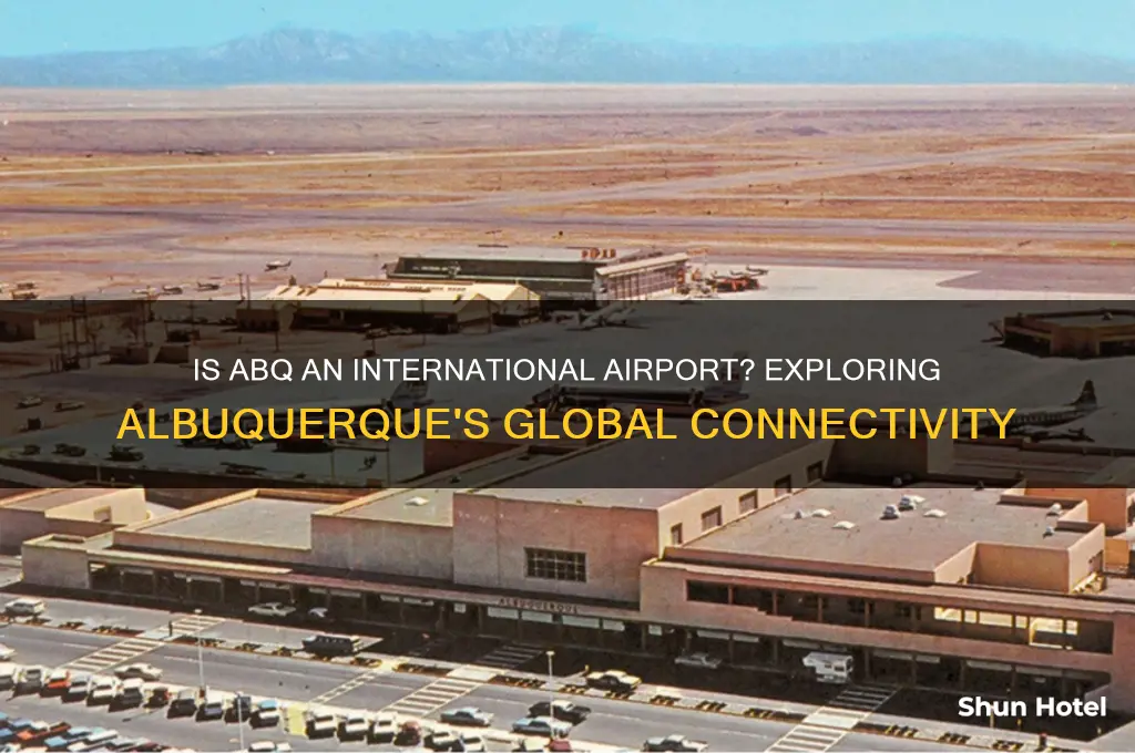 is abq an international airport