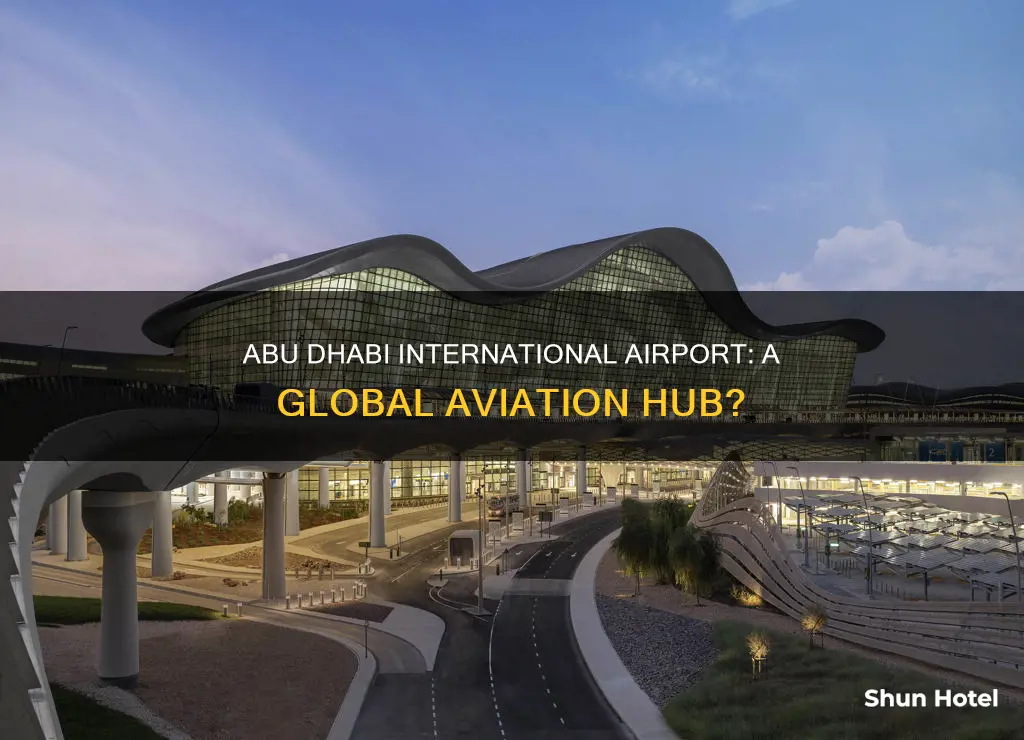 is abu dhabi a big airport
