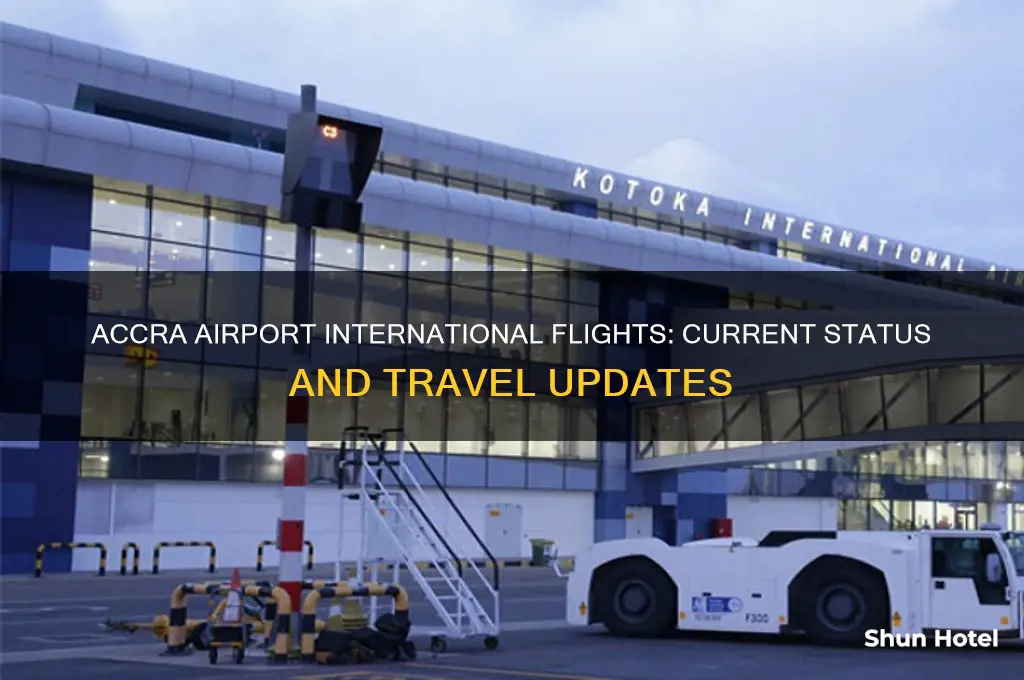 is accra airport open for international flights