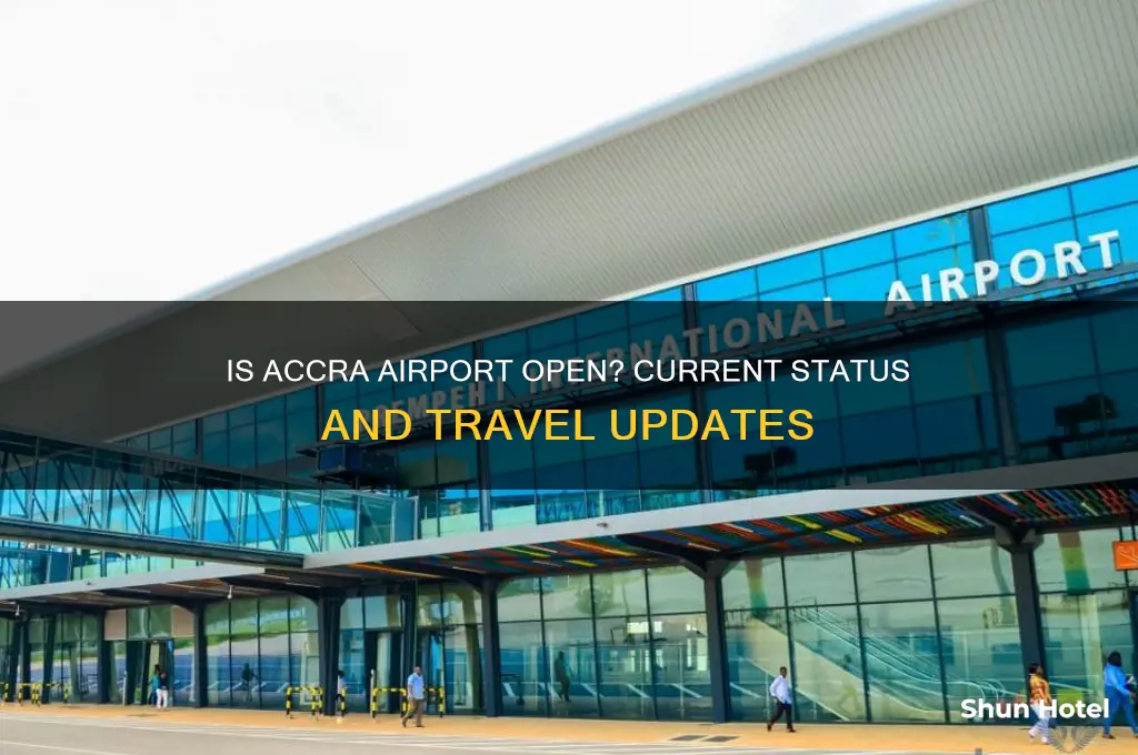 is accra airport open