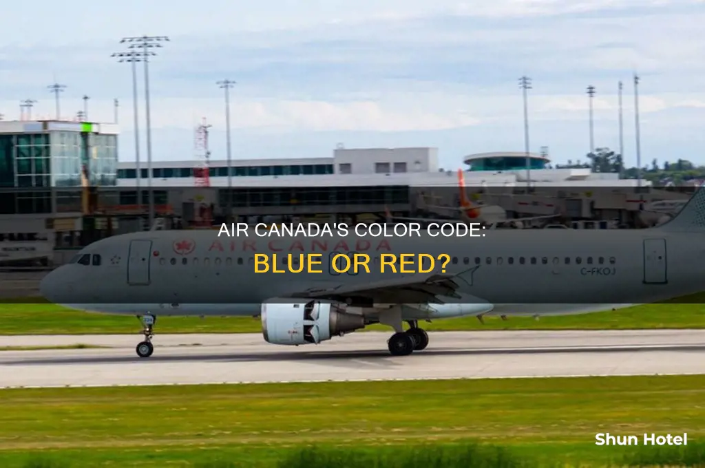 is air canada blue or red at tampa airport