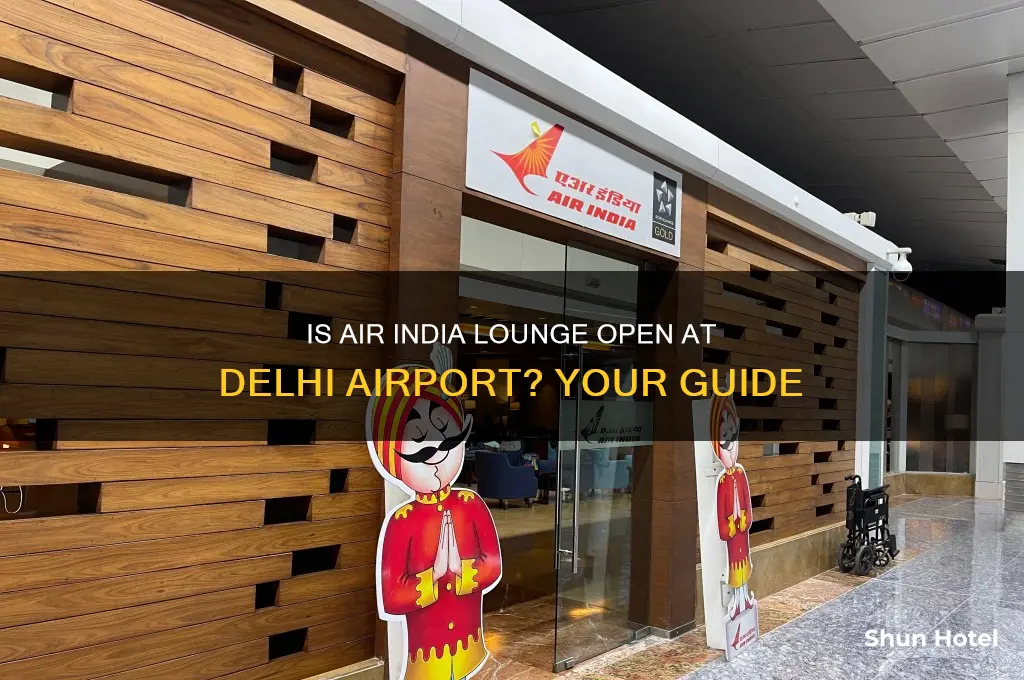 is air india lounge open in delhi airport