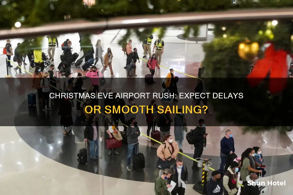 is airport busy on christmas eve
