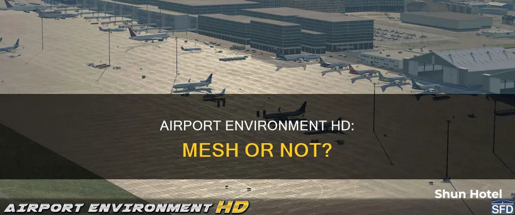 is airport environment hd considered mesh
