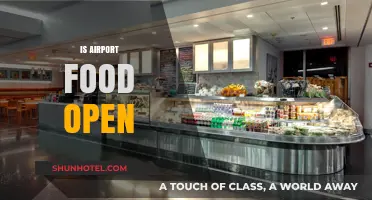 Is Airport Food Open? A Guide to Terminal Dining Hours