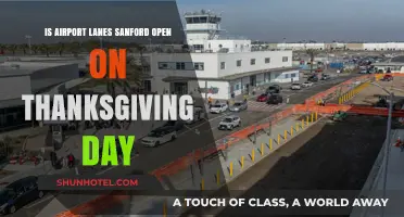 Is Airport Lanes Sanford Open on Thanksgiving Day?