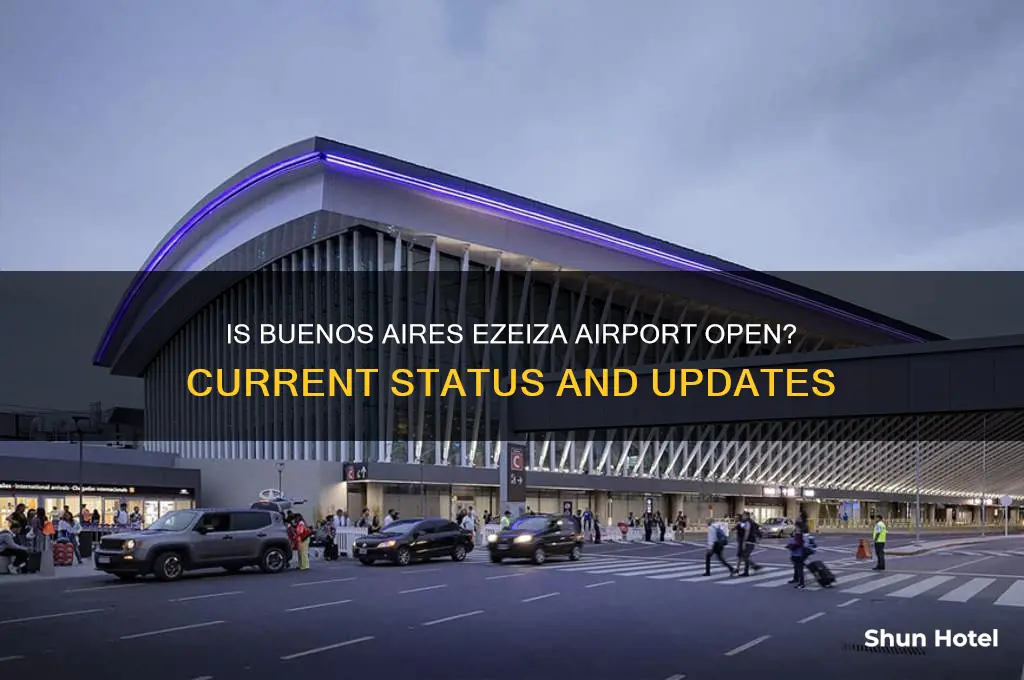 is airport of buenos aires ezieza open