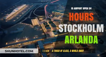 Stockholm Arlanda Airport: 24-Hour Operations and Passenger Services