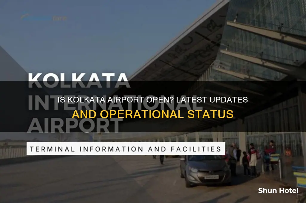 is airport open in kolkata
