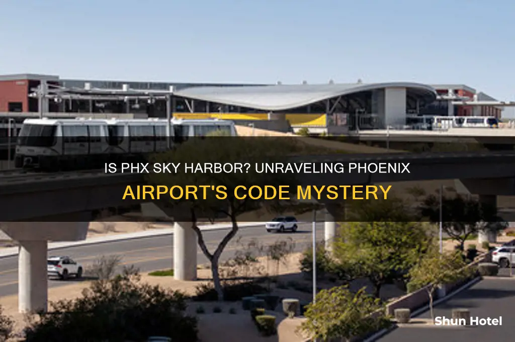is airport phx stand for sky harbor international airport
