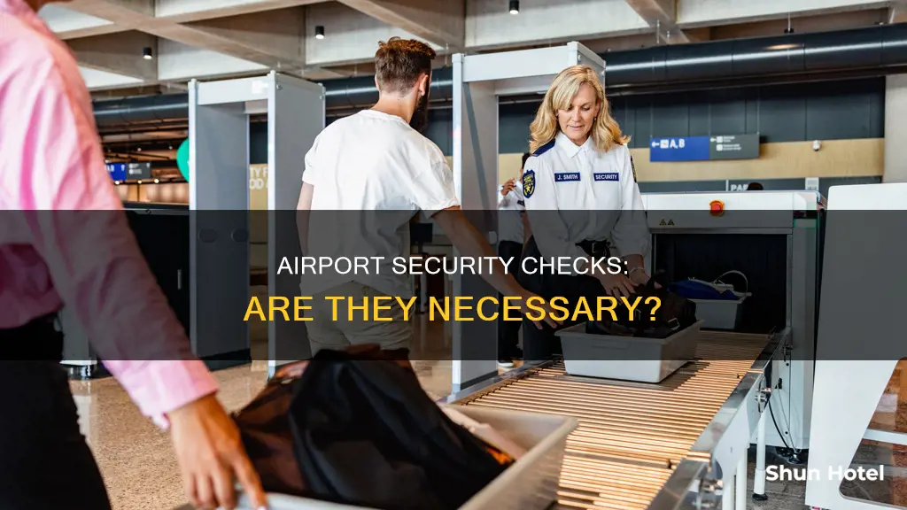 is airport security required to check