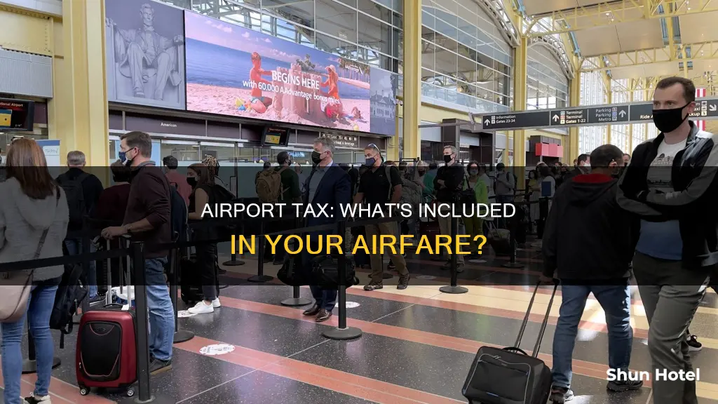 is airport tax included in airfare