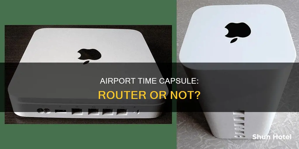 is airport time capsule a router