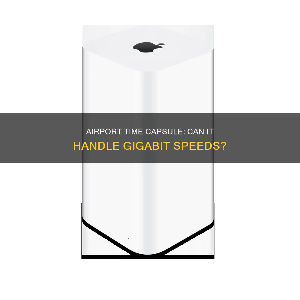 is airport time capsule handle gigabit