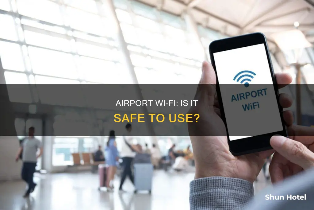 is airport wifi safe to use
