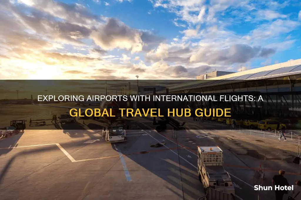 is airports that have international flights