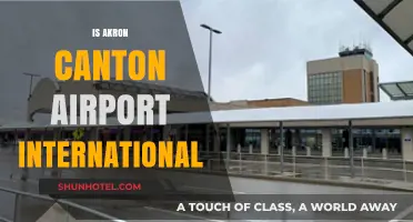 Is Akron-Canton Airport International? Exploring Its Status and Services