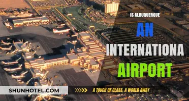 Is Albuquerque International? Exploring ABQ Airport's Global Connections