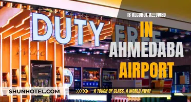 Alcohol at Ahmedabad Airport: What's the Deal?