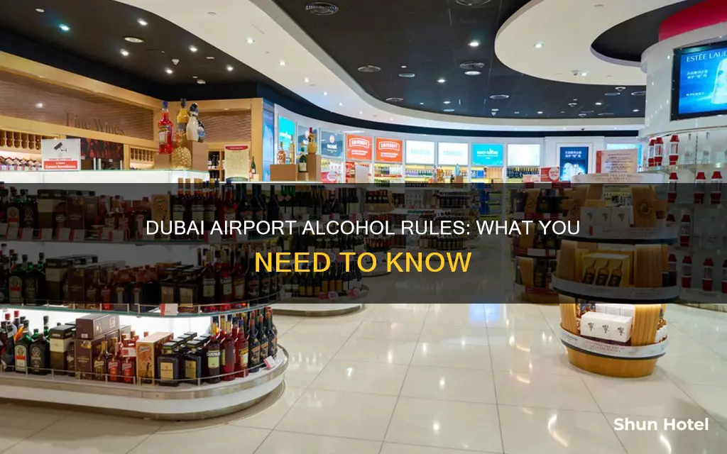 is alcohol allowed in dubai airport