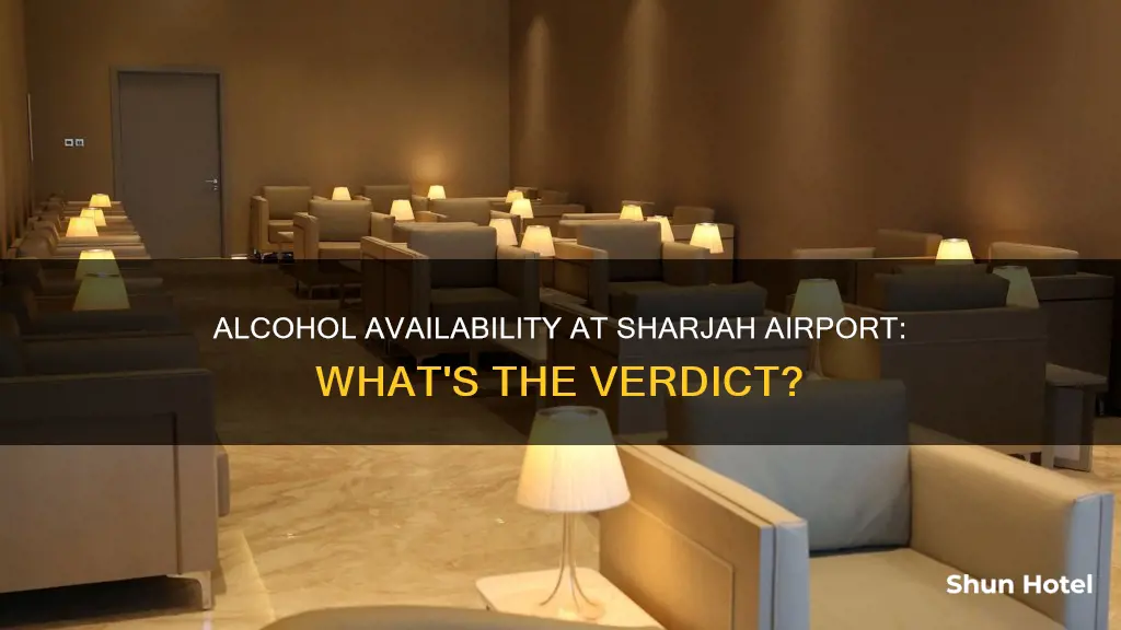 is alcohol allowed in sharjah airport
