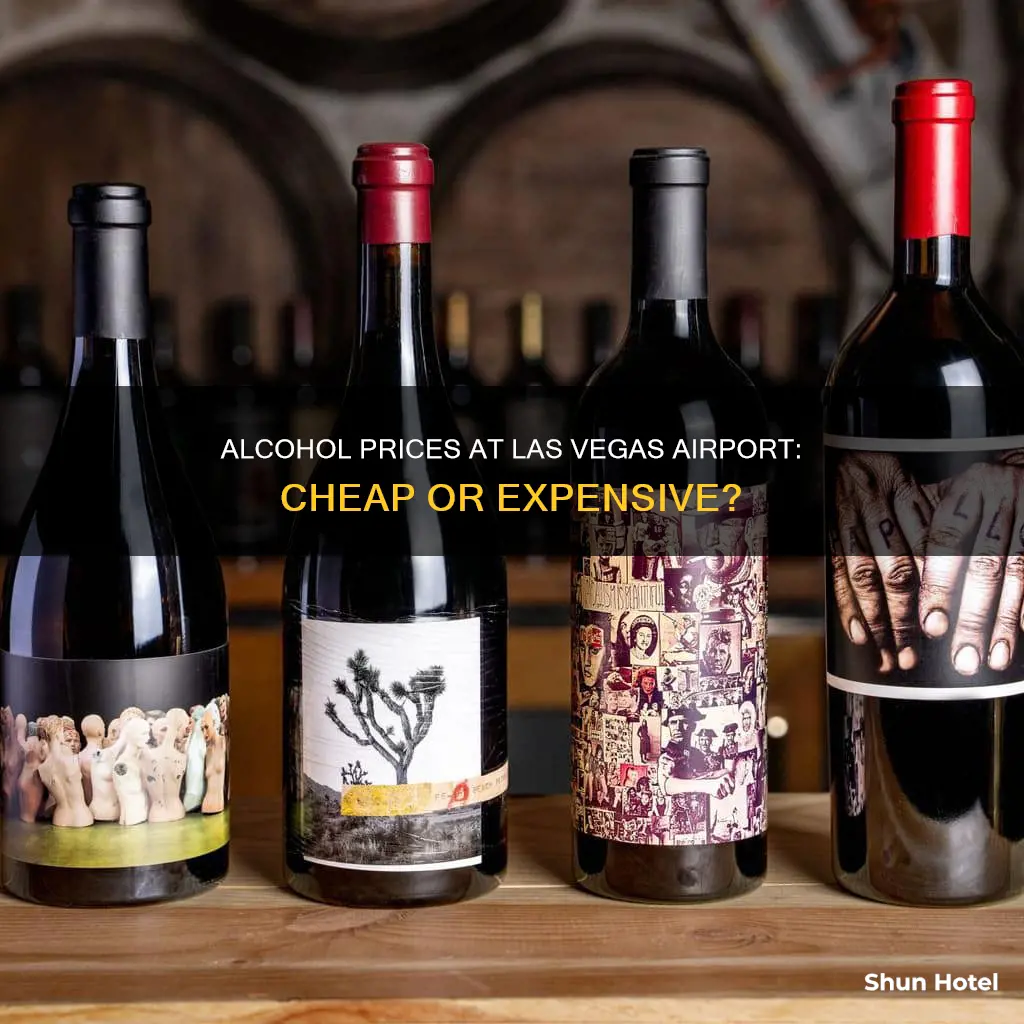 is alcohol cheap at lvegas airport