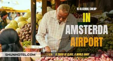 Amsterdam Airport Alcohol Prices: Cheap or Expensive?