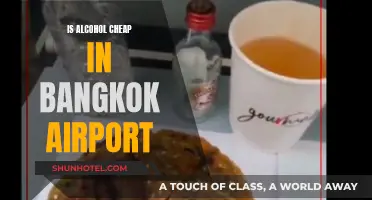 Bangkok Airport Alcohol Prices: Cheap or Expensive?