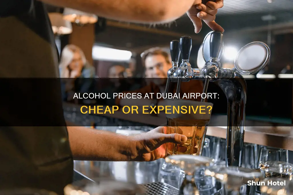 is alcohol cheap in dubai airport