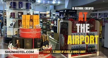 Airport Alcohol: Cheaper or Expensive?