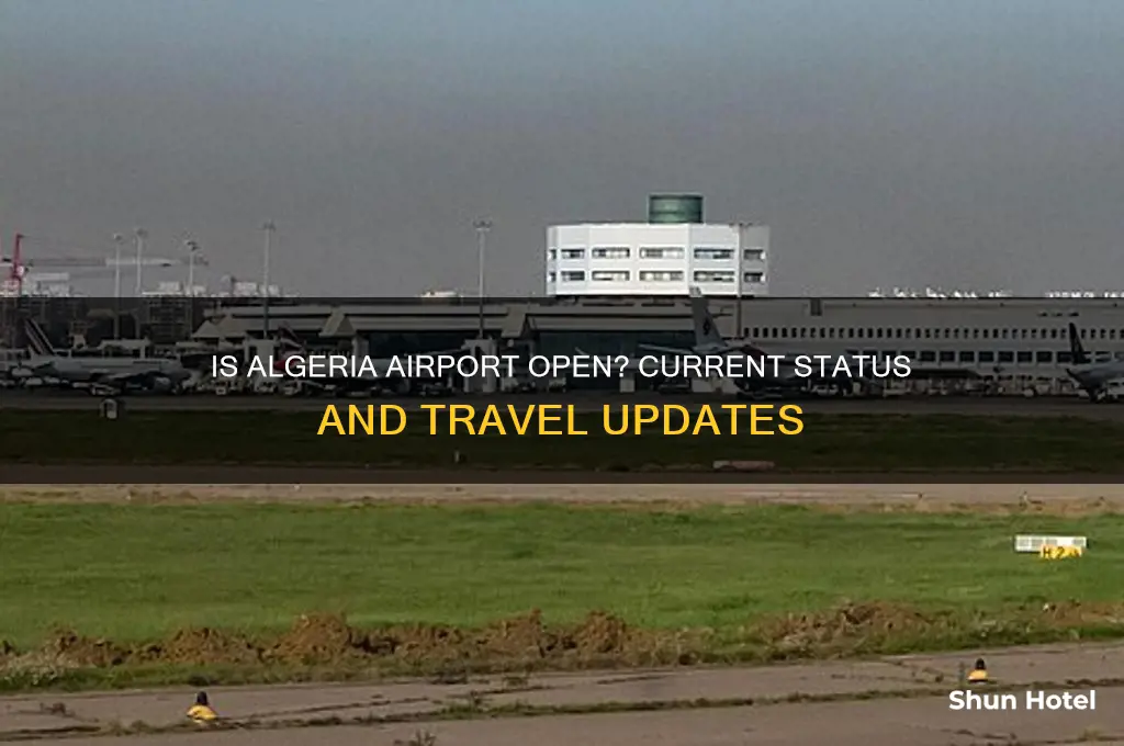 is algeria airport open