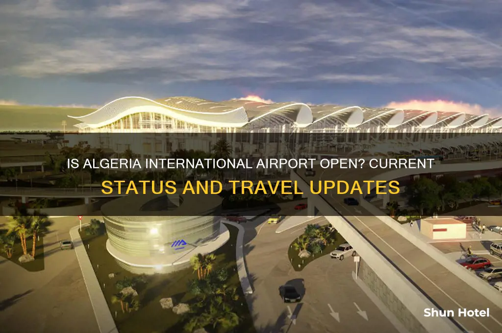 is algeria international airport open