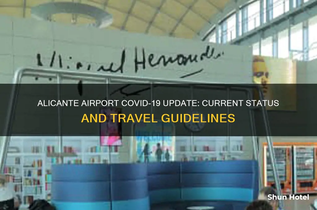 is alicante airport open due to covid 19