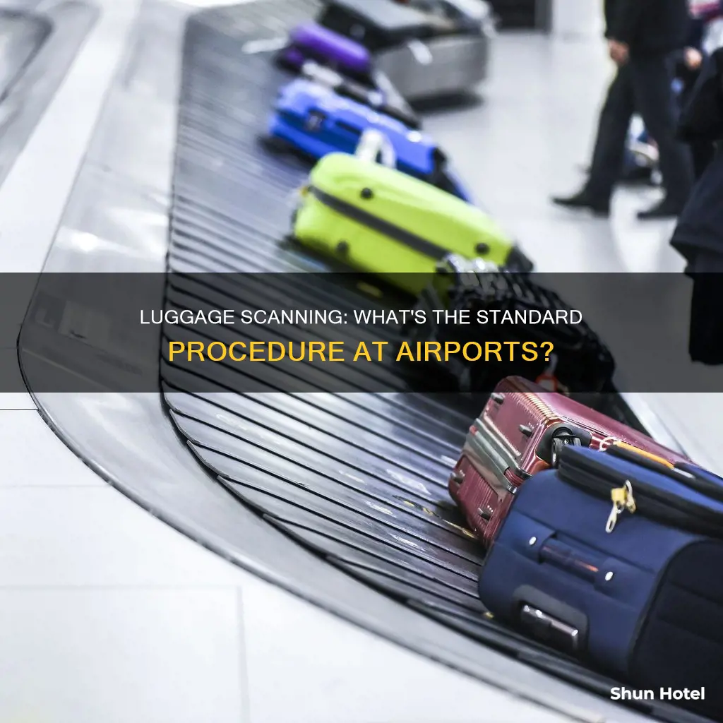 is all luggage scanned at airports