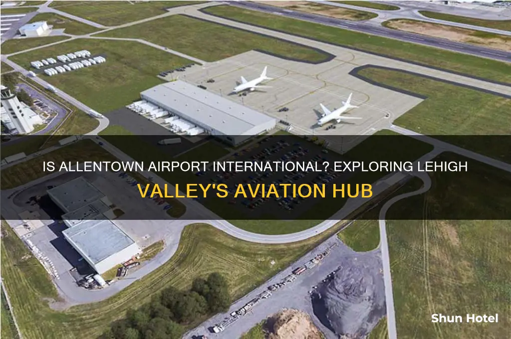 is allentown airport international