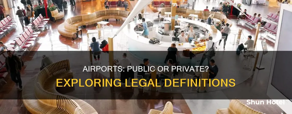is an airport a public place