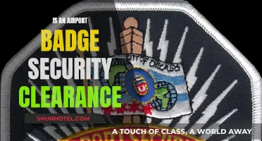 Airport Security Badges: Clearance Access for Employees