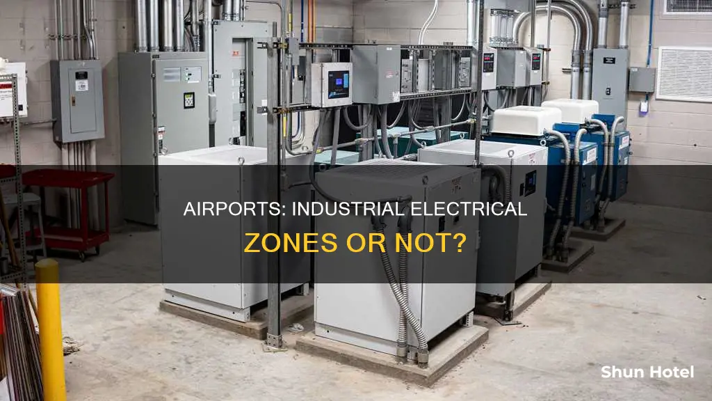 is an airport considered industrial electrical