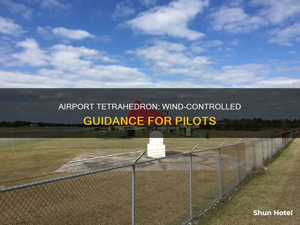 is an airport tetrahedron wind controlled