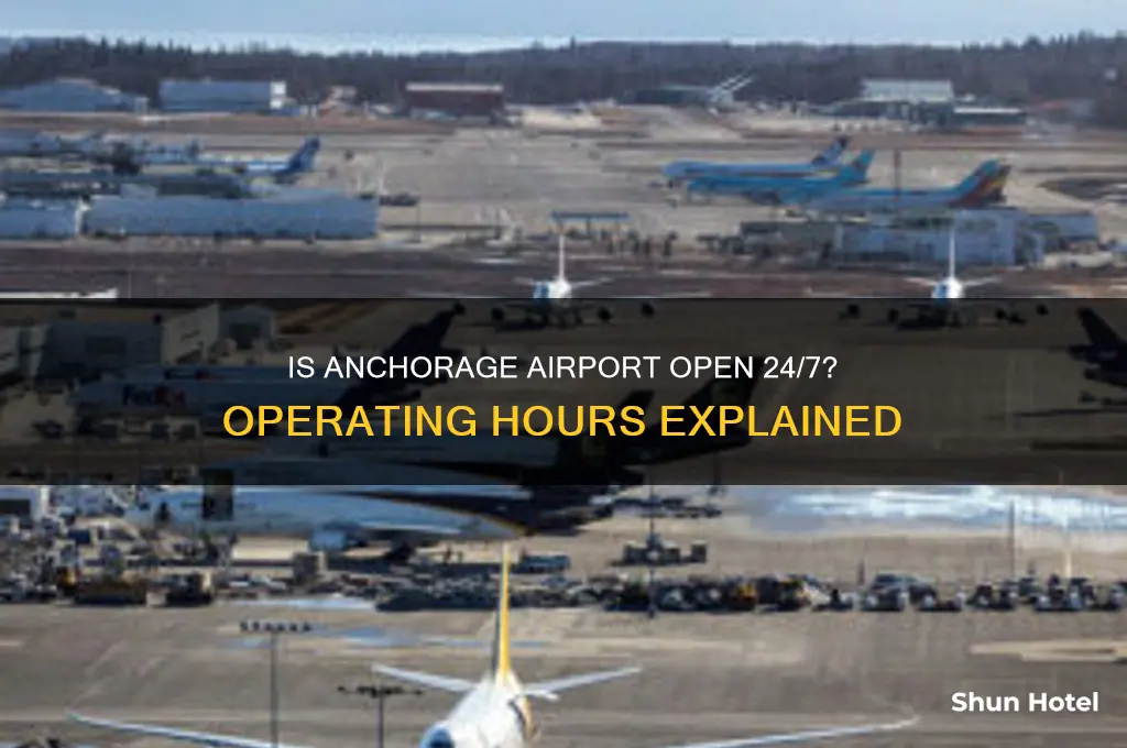 is anchorage airport open 24 hours