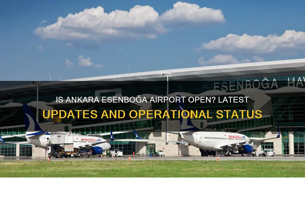 is anu airport open
