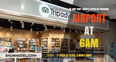 Early Morning Shopping: Are Phoenix Airport Gift Shops Open at 6 AM?