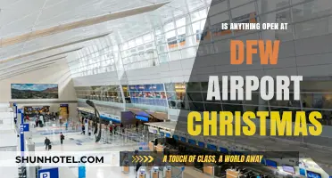 DFW Airport Christmas Hours: What's Open During the Holidays?