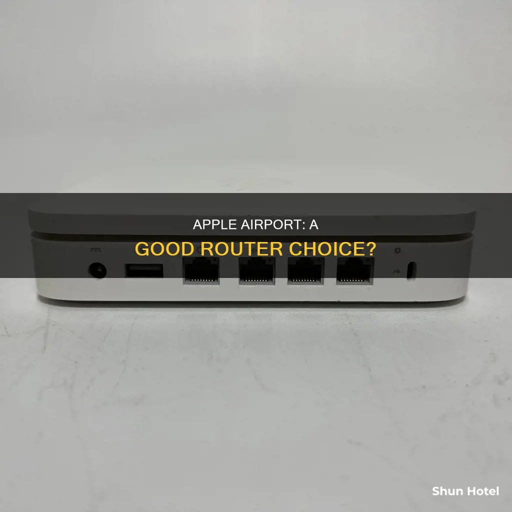 is apple airport a good router