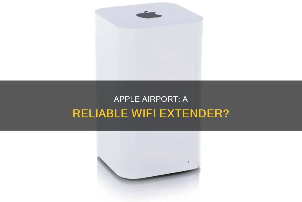 is apple airport a wifi extender