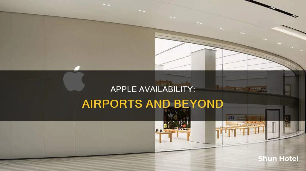 is apple sold at any airport