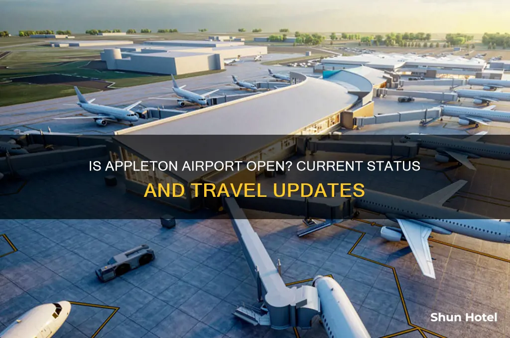 is appleton airport open