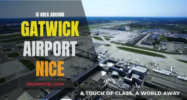 Exploring Gatwick Airport's Surroundings: A Pleasant Surprise?