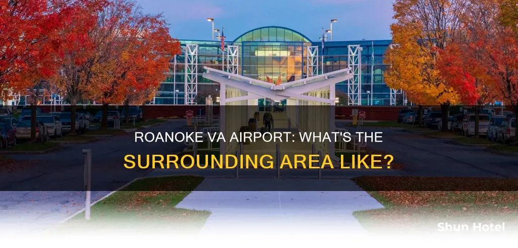 is area around roanoke va airport