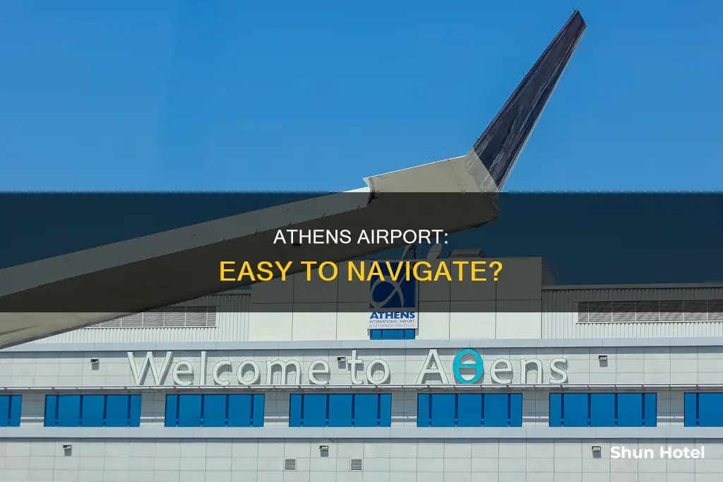 is athens airport easy to navigate